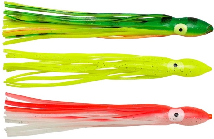 3ks - Imitácia Chobotnice MADCAT A-Static Octopus 15cm FTG/YEL/MA
