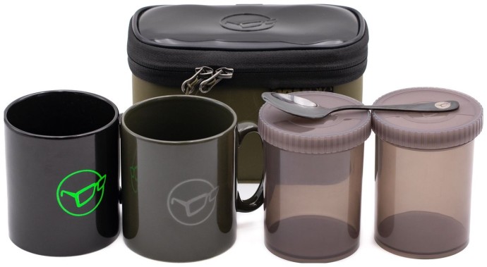 3ks Jedálenský Set Korda Compac Tea Set 3 Piece