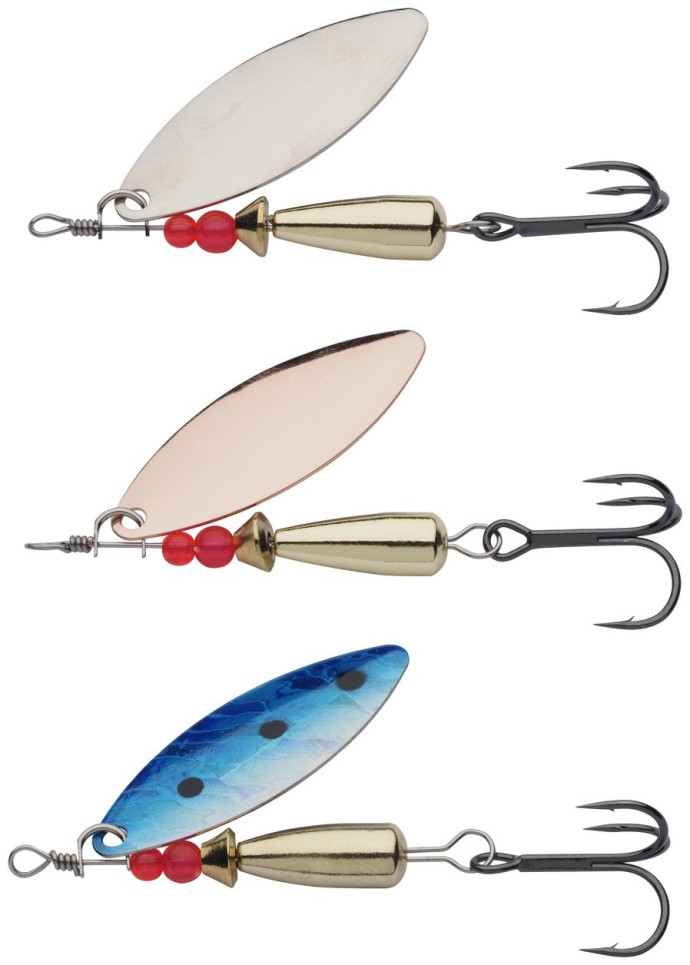 3ks - Rotační Třpytka Abu Garcia Droppen Vide Assorted