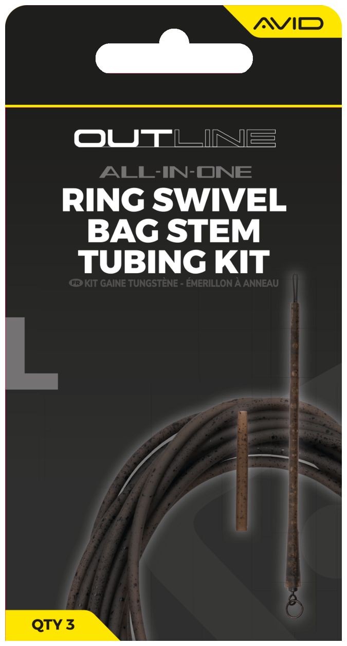 3ks - Sada Na Montáž Avid Outline Bag Stem Tungsten Tubing Kit - Ring Swivel