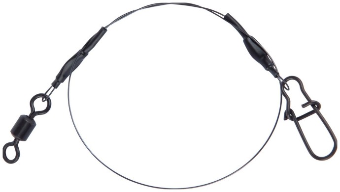 3ks Titánové Lanko Skeater Titanium Pike Leaders 30cm