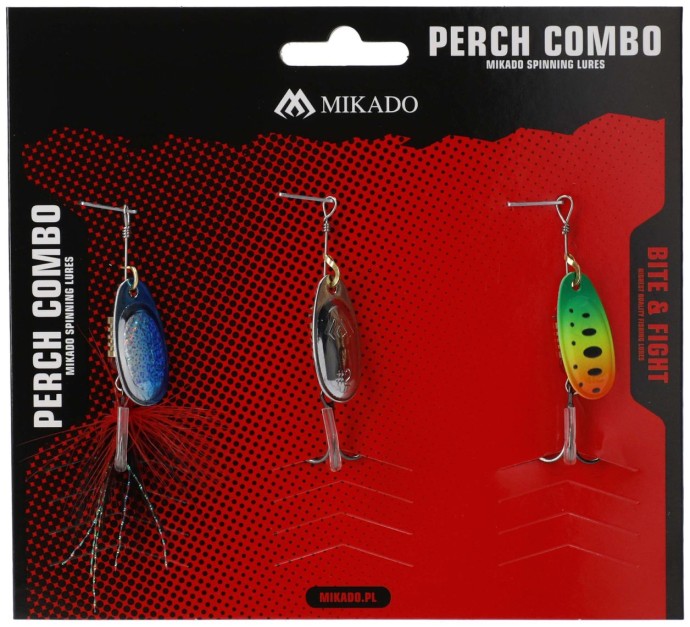 3ks Třpytky Mikado Perch