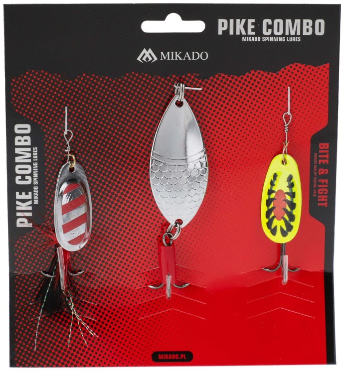 3ks Třpytky Mikado Pike Set