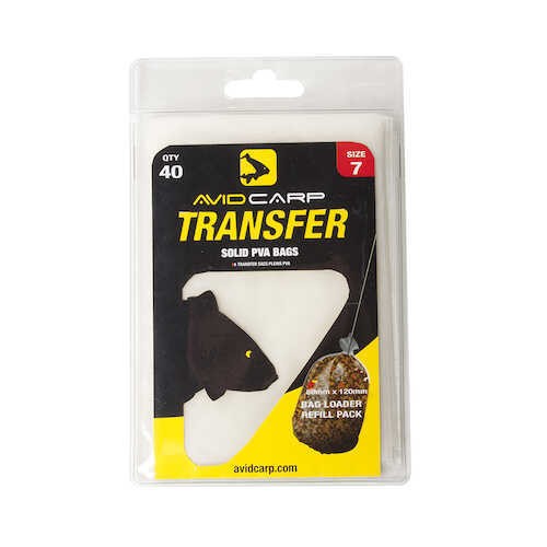 40kom - PVA Vrećice Avid Carp Transffer Solid Pva Bags