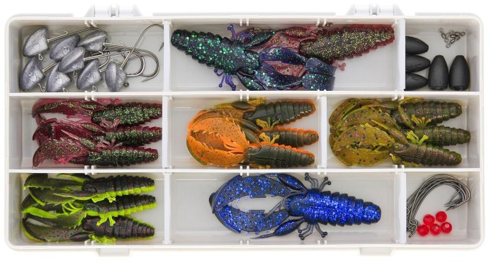 44ks Krabička Westin CreCraw Box Kit Mix
