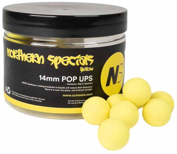 45kom - Plovuće Boilie CC Moore NS1 Pop Ups 14mm