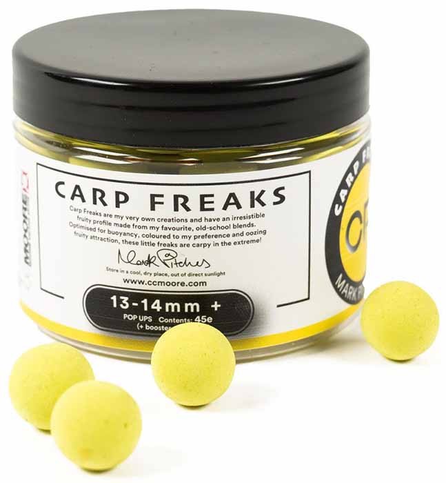 45kom - Plovući Boilie CC Moore Carp Freaks + Pop Ups 13-14mm