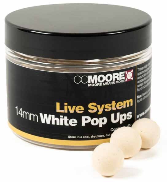 45kom - Plovući Boilies CC Moore Live System Pop-Ups 13-14mm
