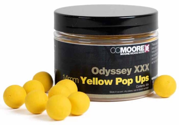 45kom - Plovući Boilies CC Moore Odyssey XXX Pop Ups 14mm