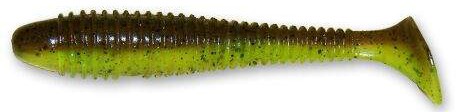 4kom - Gumeni Mamac Crazy Fish Vibro Fat 10cm 8,4gr
