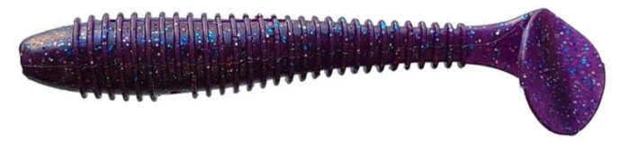 4kom - Gumeni Mamac Crazy Fish Vibro Fat 10cm 8,4gr