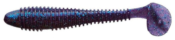 4kom - Gumeni Mamac Crazy Fish Vibro Fat 10cm 8,4gr