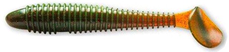 4kom - Gumeni Mamac Crazy Fish Vibro Fat 12cm 13gr