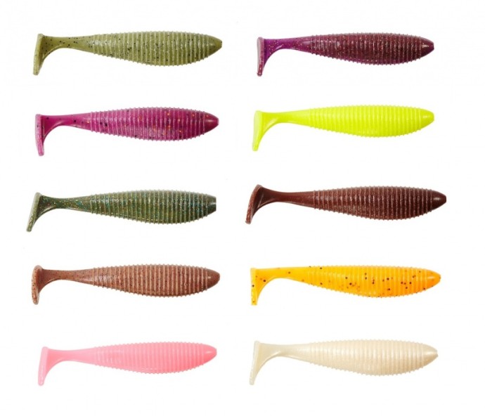 4kom - Gumeni Mamac Lucky John Pro Joco Shaker Kopyto 8,9cm