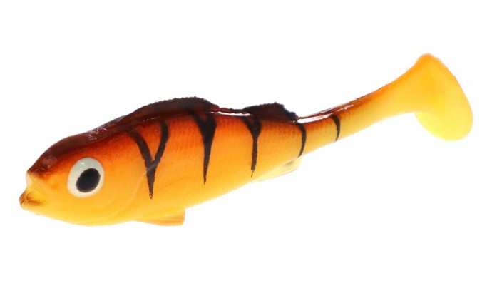 4kom - Gumeni Mamac Mikado Real Fish 9,5cm