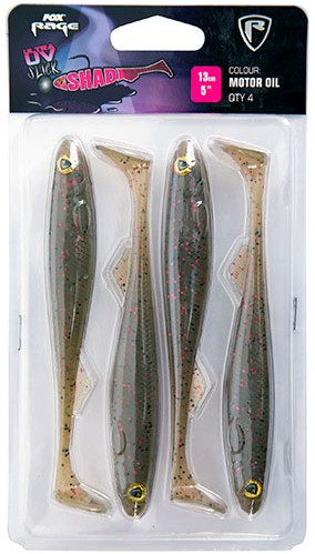 4kom - Gumeni Mamac Rage Ultra UV Slick Shad Single Colour Packs 13cm