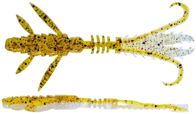 4kom - Gumeni Mamac Westin CreCraw Ripplr 9,5cm 4g