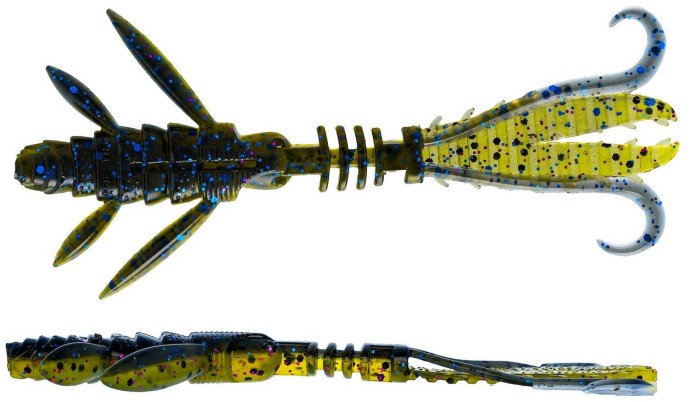 4kom - Gumeni Mamac Westin CreCraw Ripplr 9,5cm 4g