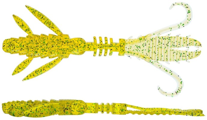 4kom - Gumeni Mamac Westin CreCraw Ripplr 9,5cm 4g