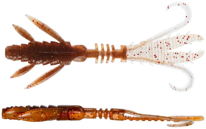 4kom - Gumeni Mamac Westin CreCraw Ripplr 9,5cm 4g