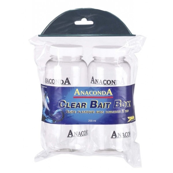 4kom - Plastične posude Anaconda Bait Box Clear