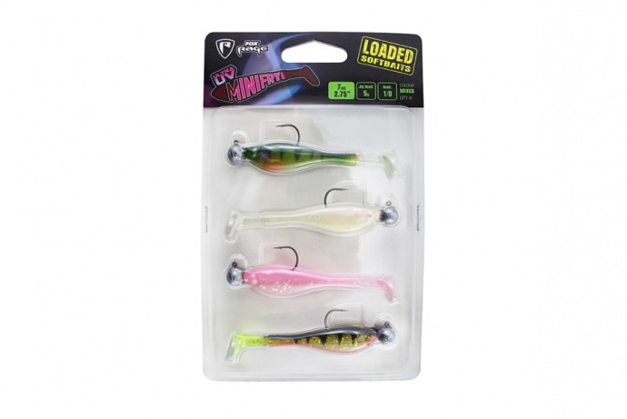 4kom - Set Mamaca Rage Mini Fry Loaded UV 7cm 5gr