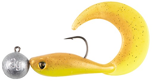 4kom - Set Mamaca Rage Ultra UV Micro Grub Tail Loaded Lure Pack 4cm 3gr