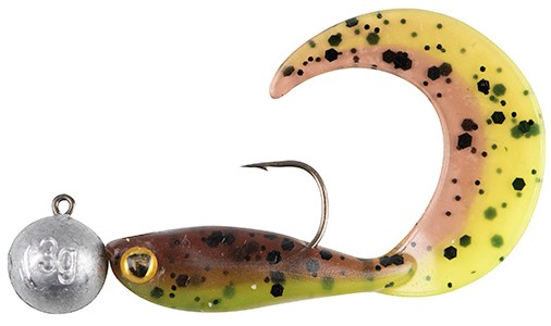 4kom - Set Mamaca Rage Ultra UV Micro Grub Tail Loaded Lure Pack 4cm 3gr