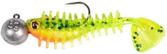 4kom - Set Mamaca Rage Ultra UV Micro Spikey Mixed Colour Loaded Lure Pack 3gr 4cm