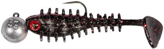 4kom - Set Mamaca Rage Ultra UV Micro Spikey Mixed Colour Loaded Lure Pack 3gr 4cm