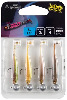 4kom - Set Mamaca Rage Ultra UV Micro Tiddler Fast Loaded Lure Pack 5cm 3gr