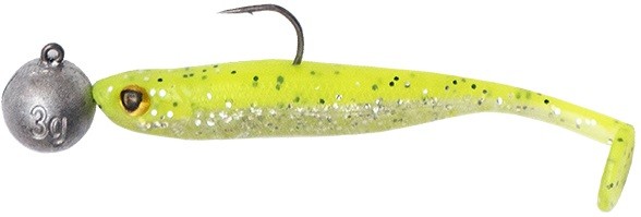 4kom - Set Mamaca Rage Ultra UV Micro Tiddler Fast Mixed Color Loaded Lure Pack 5cm