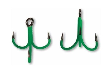 4kom - Trostruka udica MADCAT A-Static Treble 6x Hooks