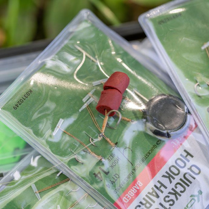 4kom - Udica Korum Quickstop Hook Hairs Barbless