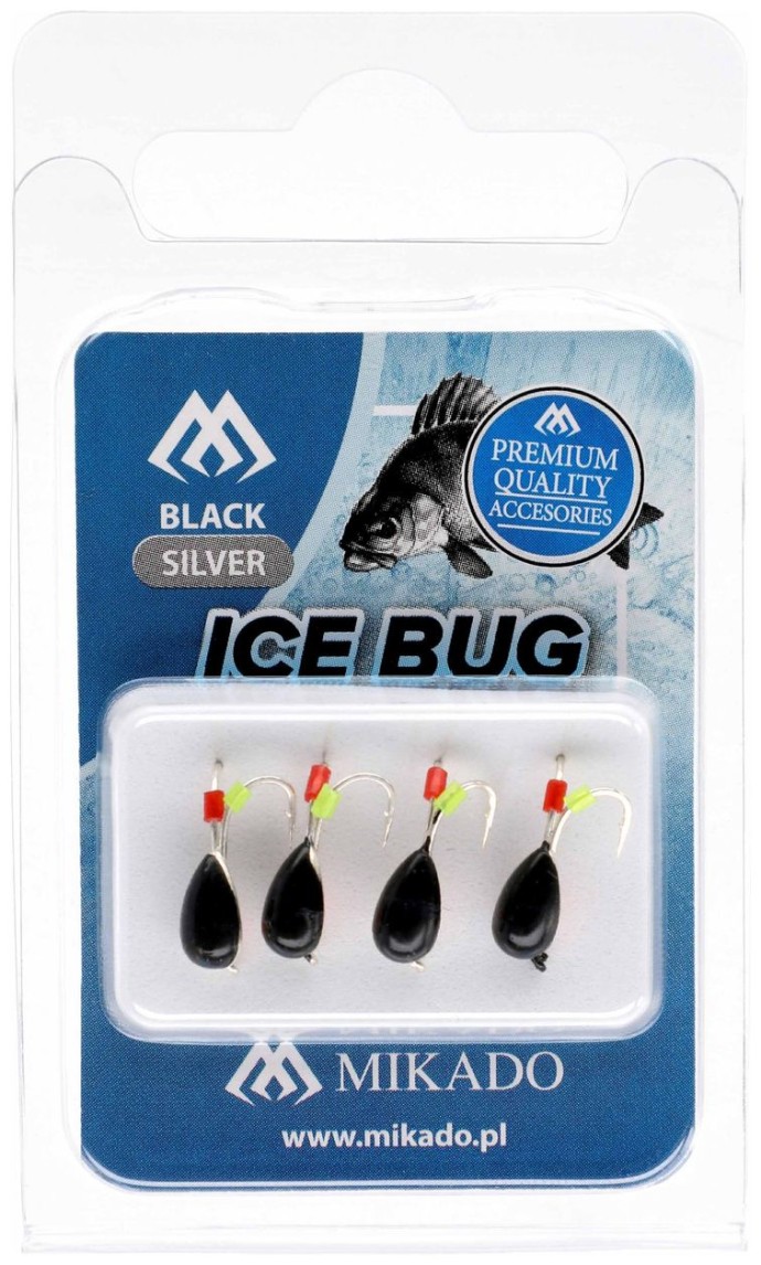 4ks - Marmyška Mikado Ice Bug 4mm