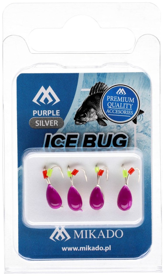 4ks - Marmyška Mikado Ice Bug 4mm