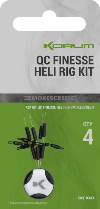 4ks - Závěsky Korum Smokescreen QC Finesse Heli Rig