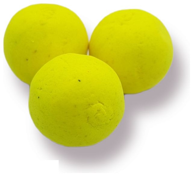 50gr Plovući Boilie KS Fish Pop-Ups 18mm Žuti ananas
