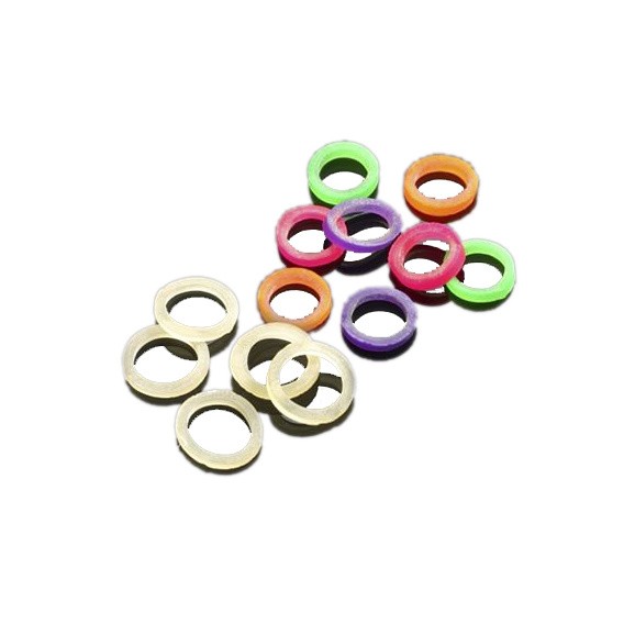 50kom - Silikonski prstenovi Mikado Elastic For Pellets Natural Heavy 3mm