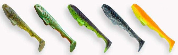 5kom - Gumeni Mamac Crazy Fish Tough 7cm 2,55gr