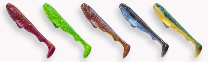 5kom - Gumeni Mamac Crazy Fish Tough 7cm 2,55gr