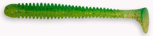 5kom - Gumeni Mamac Crazy Fish Vibro Worm 8,5cm 3,25gr