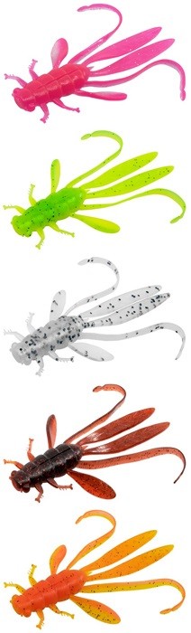 5kom - Gumeni Mamac Delphin MANYA UVs 10,5cm