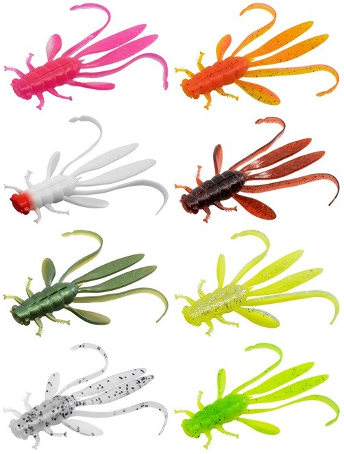 5kom - Gumeni Mamac Delphin MANYA UVs 10,5cm