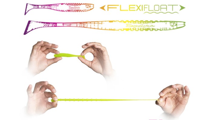 5kom - Gumeni Mamac Delphin Zandera FlexiFLOAT UVs 12cm