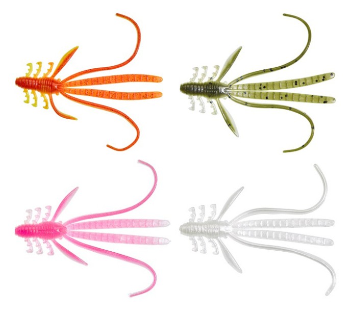 5kom - Gumeni Mamac Gunki Nymfa Naiad 10cm 4,8gr
