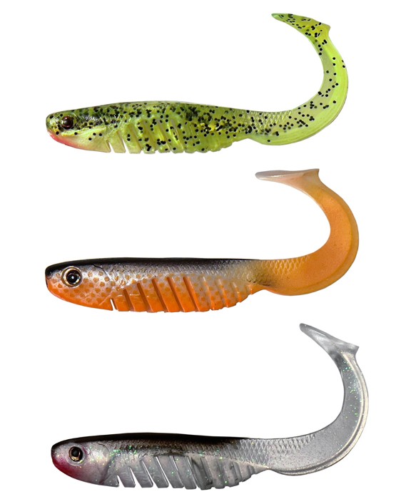 5kom - Gumeni Mamac Headbanger BangerRibs 8,6cm 7gr