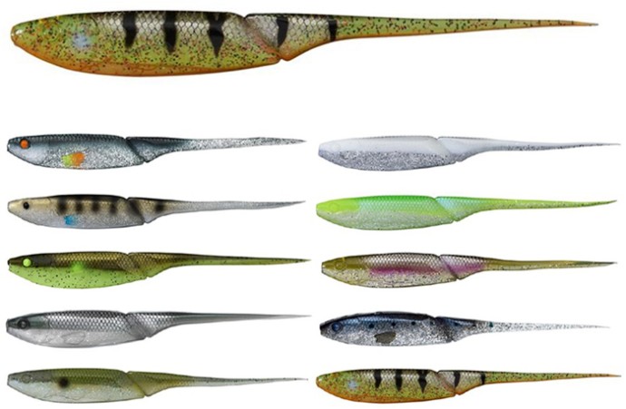 5kom - Gumeni Mamac Illex Magic Swing Tail 5 13,3cm 8gr