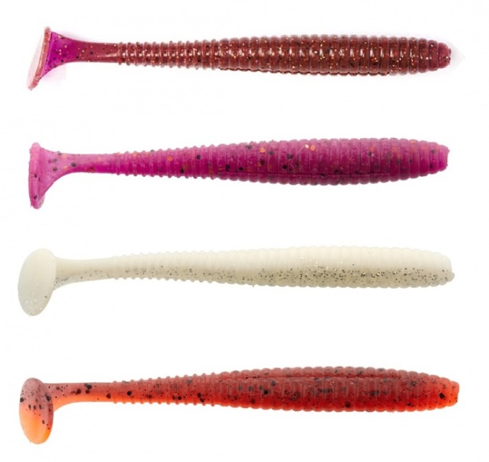 5kom - Gumeni Mamac Lucky John Shad Tail 9,6cm