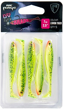 5kom - Gumeni Mamac Rage Ultra UV Slick Shad Single Colour Packs 7cm
